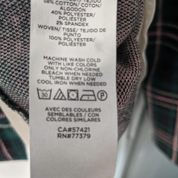 Ann Taylor Mixed Media Top - Picture 3 of 4